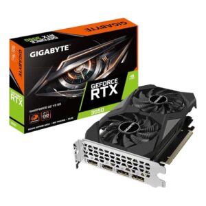 GIGABYTE Grafikkarte GeForce RTX 3050 WINDFORCE OC V2 6G – 6 GB GDDR6 OC – (186,04€)