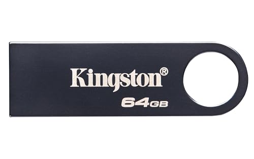 Kingston DataTraveler SE9 Gen 3 - 64GB - 220MB/s lectura - Metálica - Unidad USB 3.2 Gen 1 -Níquel oscuro - (7,90€)
