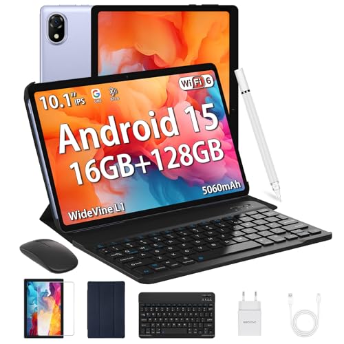 DOOGEE U10 Andriod 15 Tablet con Teclado y Lápiz - (80,50€)